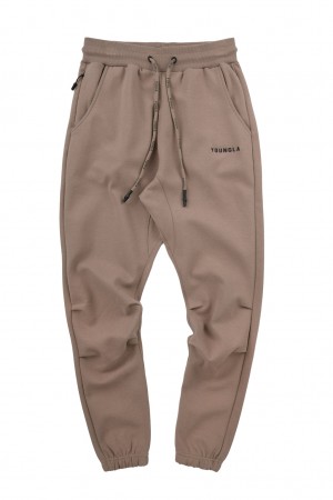 YoungLA 210 Kick-Back Erkek Jogger Pantolon Gri | 015-XHJKEC