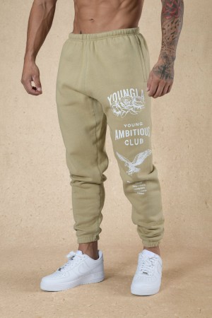 YoungLA 233 The Immortal Fall 22" Erkek Jogger Pantolon Haki | 961-RHYMUO